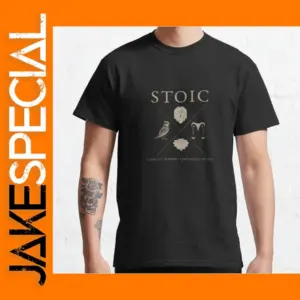 Courage Wisdom Justice Stoicism Graphic Tee