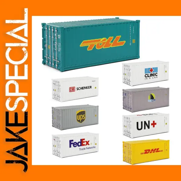 O Scale 20ft Shipping Container C4320 Model