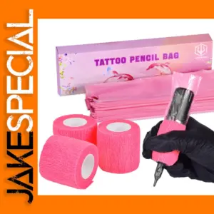 Poseidon Tattoo Pencil Sleeve Bag Covers 200Pcs
