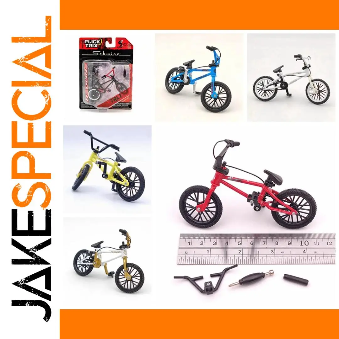 Miniature BMX Finger Bike Diecast Collectible Gift 1 Miniature BMX Finger Bike Diecast Collectible Gift