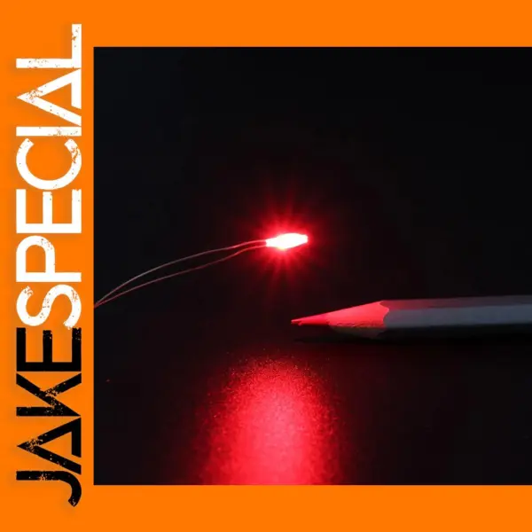 30pcs Pre-wired SMD 0603 Red LED Lights