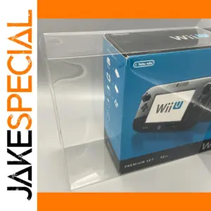 Transparent Box Only - Protect Original Wii U Packaging