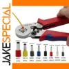 Self-Adjusting Crimping Tool with 1200 Connectors