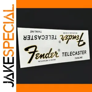 Water Slide Guitar Logo Decal Set for TL Thinline