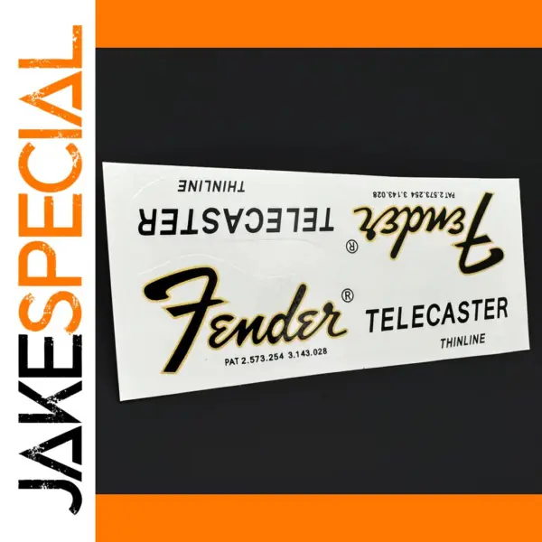 Water Slide Guitar Logo Decal Set for TL Thinline