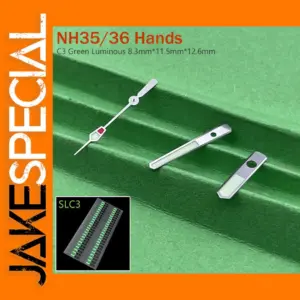 NH35/36 Watch Hands Set with C3 Luminous