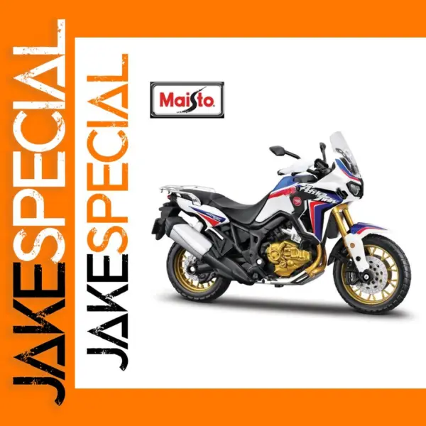 Maisto 1:18 Honda Africa Twin Motorcycle Model