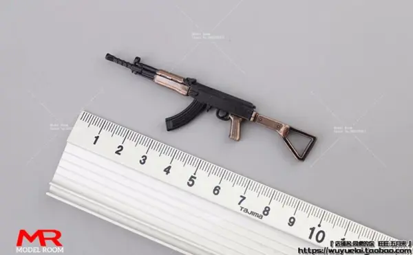 1/12 Scale Mini Sniper Rifle Model AKM M4A1 98K Accessories - Image 3