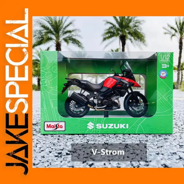 Suzuki V-Strom 1:12 Diecast Motorcycle Model