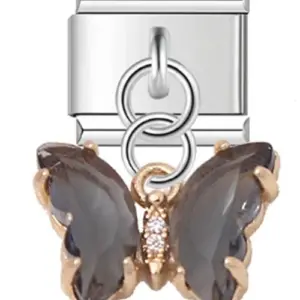 Zircon Butterfly Charm for DIY Bracelets 47 88052a55 upscaled