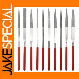 10Pcs Mini Diamond Needle File Set 140mm