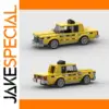 Vintage Yellow Cab Building Blocks Set for Kids