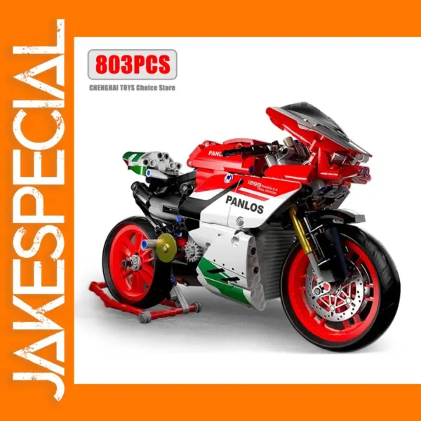803Pcs Motorcycle Building Blocks Set