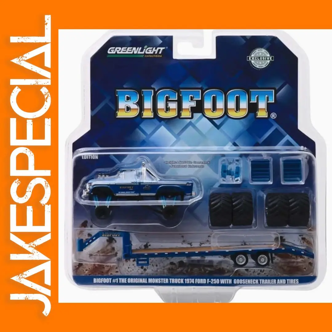 1:64 Ford F-250 with Gooseneck Trailer Model 1 1:64 Ford F-250 with Gooseneck Trailer Model