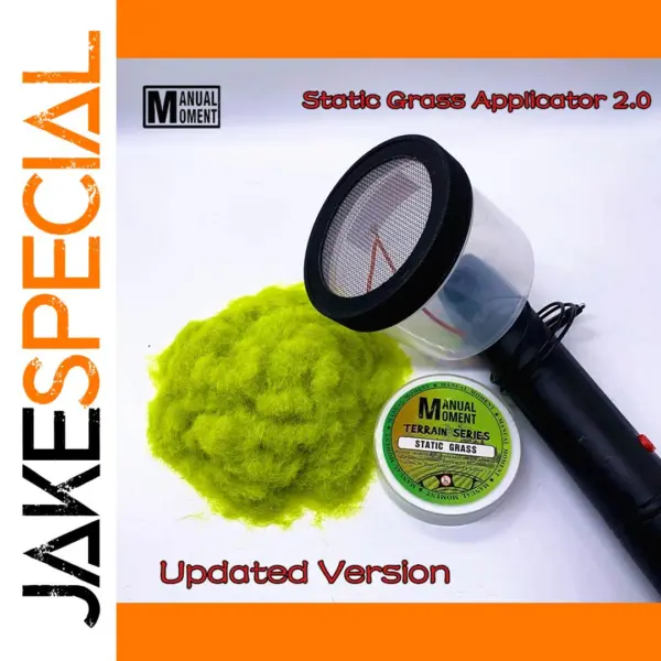 Static Grass Applicator Tool for Model Crafting