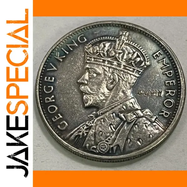 1934-35 Australia 1 Florin Silver Coin Replica