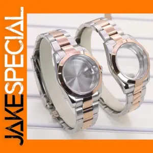 Rose Gold 36mm Watch Case and Strap Set