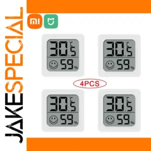 XIAOMI Mini LCD Thermometer Hygrometer 4-Piece Set