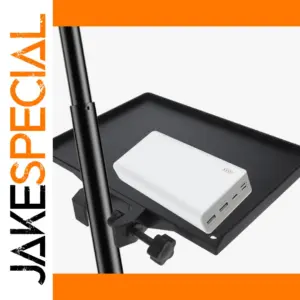 Microphone Stand Accessory Tray with Clamp