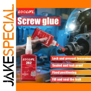 50ml Red Threadlocker for Metal Components