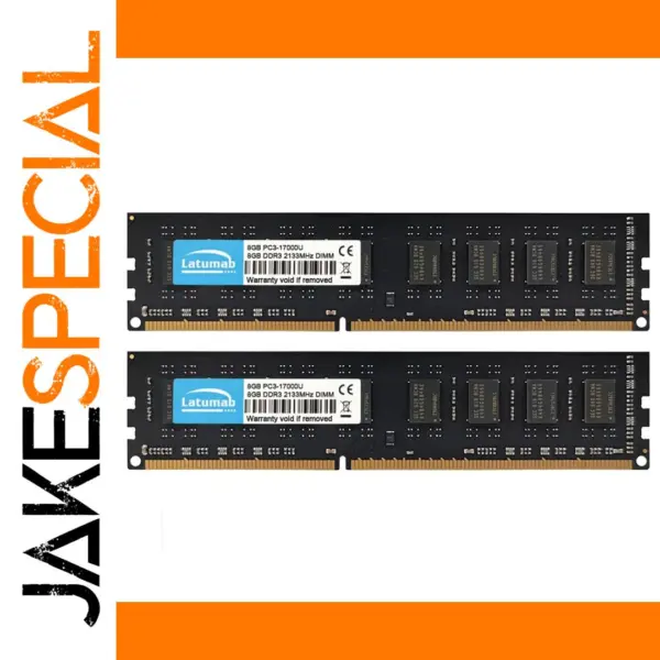 Latumab DDR3 16GB (2x8GB) RAM 2400MHz DIMM