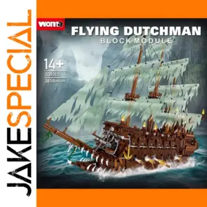 Flying Dutchman Pirate Ship Building Blocks Set