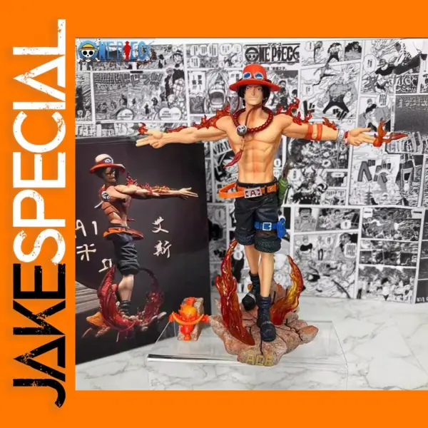 Portgas D Ace One Piece Action Figure 28cm
