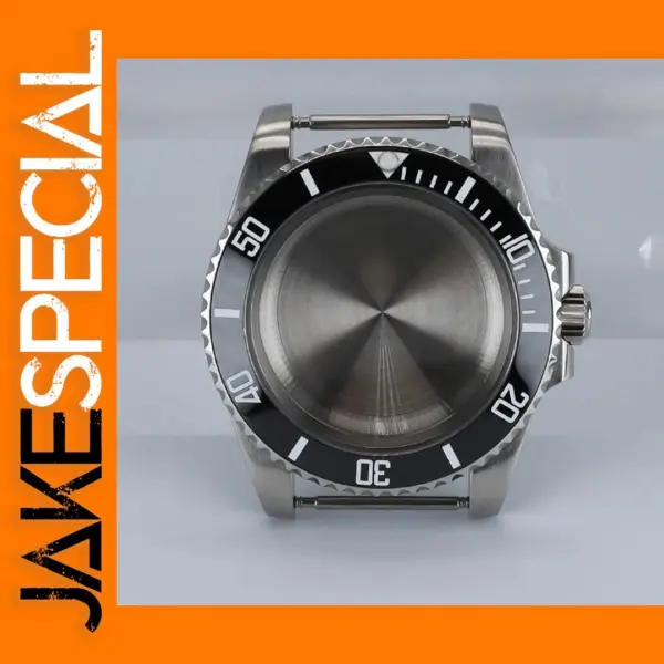 40mm Luxury Watch Case with Sapphire Glass