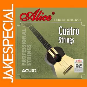 Alice Cuatro Black Nylon Strings Set ACU02
