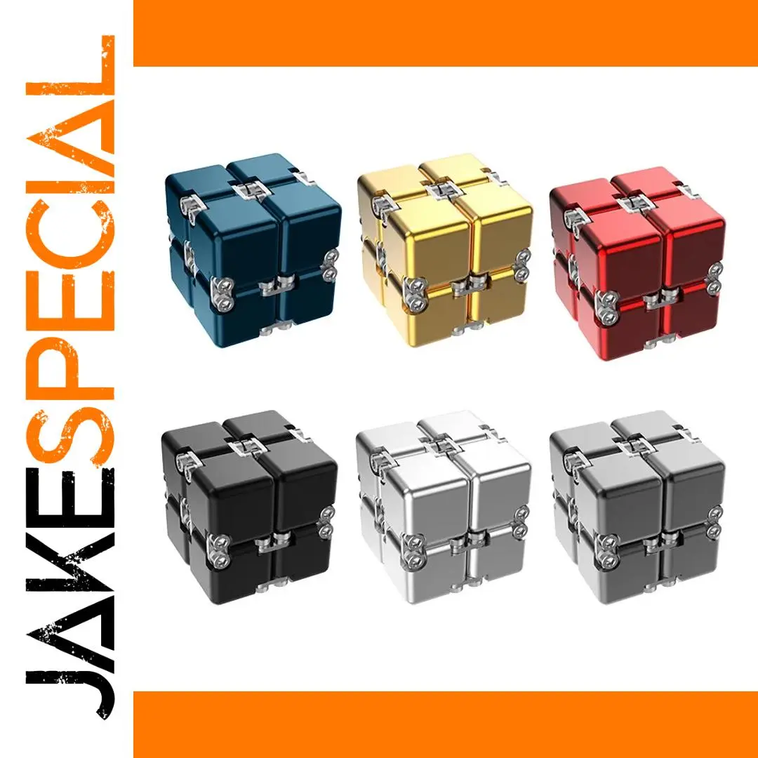 Metal Magnetic Cube Stress Relief Puzzle 1 Metal Magnetic Cube Stress Relief Puzzle
