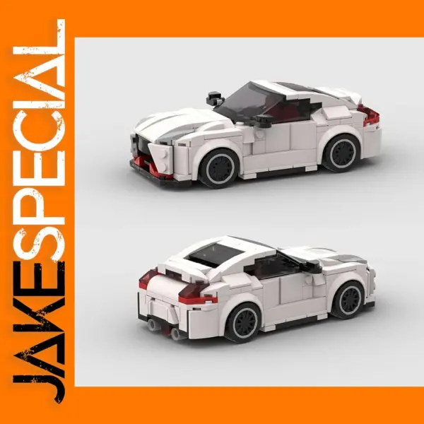 370Z Brick Building Block Racer Toy Set