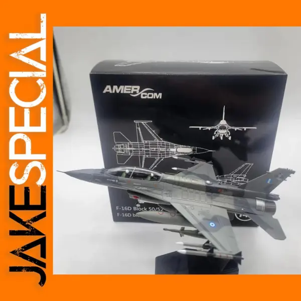 1:72 Scale Diecast F-16D Fighting Falcon Model