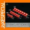 Miniature Cinema Chairs Set of 5