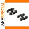 HO Scale Roller Bearing Trucks with Metal Wheels