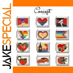 Colorful Love Cat Stainless Steel Bracelet