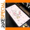 Large Hello Kitty Pink Mousepad for Gaming and Office