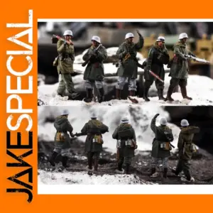 1/72 Scale German Winter Soldiers 5pcs Set