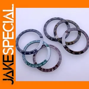 Polychrome Ceramic Bezel Insert for Watch Model 38.5mm