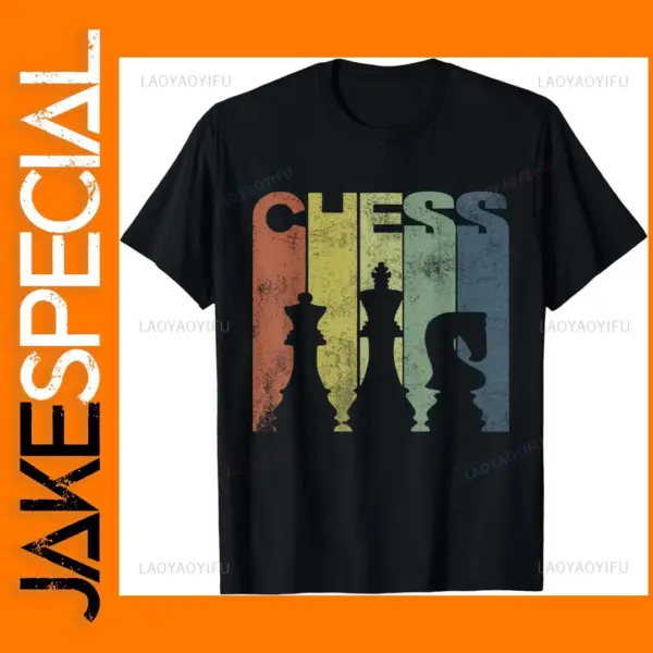 Vintage Chess Player Unisex T-Shirt