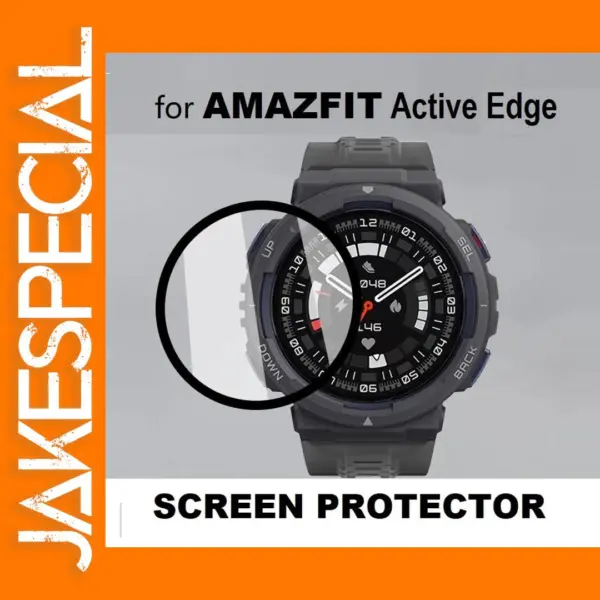 3PCS 3D Curved Edge Protector for Amazfit Active