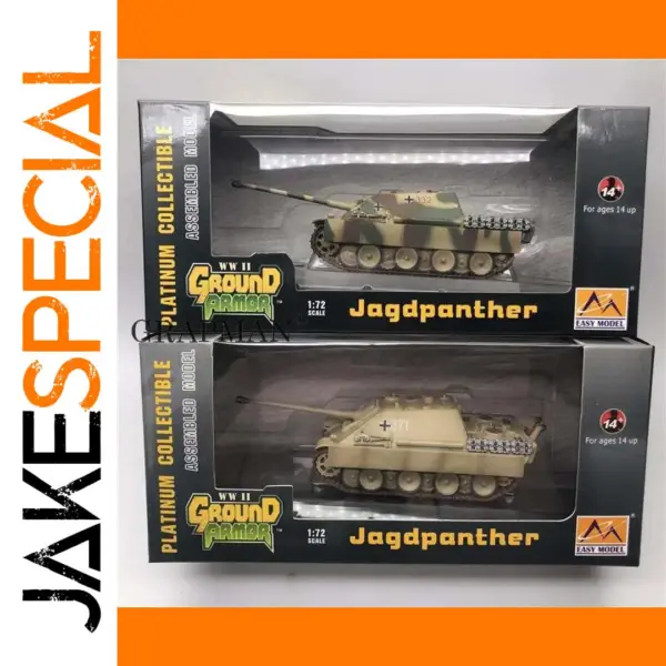 1/72 WWII German Jagdpanther Tank Model
