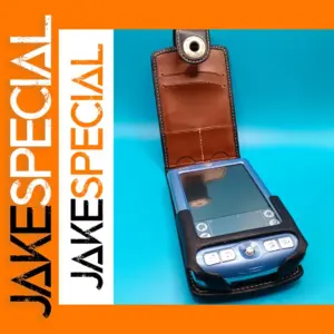 Faux Leather Flip Case for Palm Zire 71