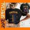 Powerline Retro Cotton T-Shirt Unisex Big Size