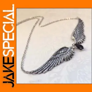 Angel Wings Feather Choker Necklace for Women