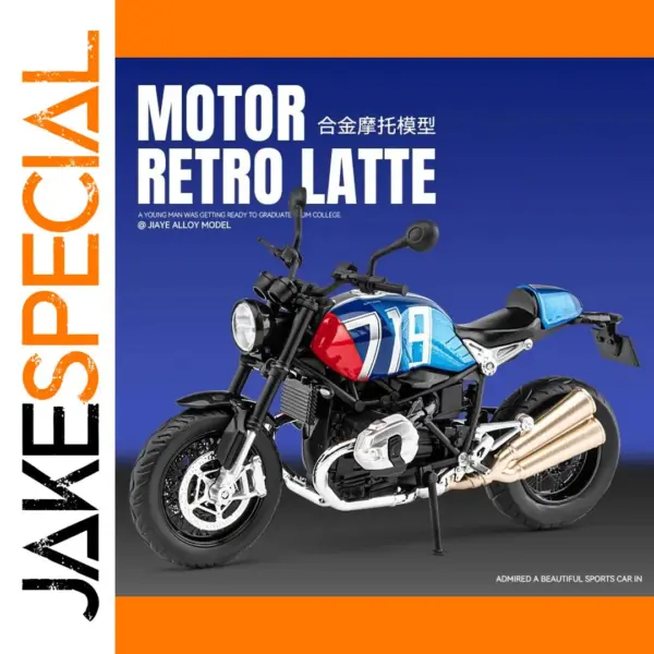 1:12 Scale BMW Motorcycle Model Ornament