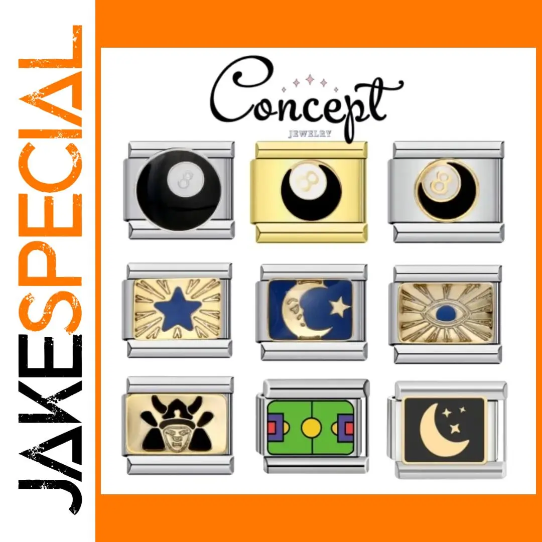 Moon Ball Star Charm Bracelet for DIY Jewelry 1 Moon Ball Star Charm Bracelet for DIY Jewelry