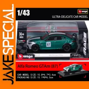 Bburago Alfa Romeo GTAm 1:43 Model Car