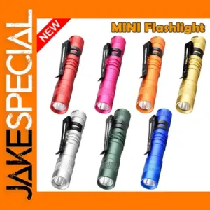 Mini LED Tactical Flashlight with Clip