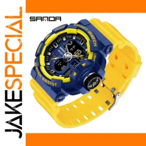 SANDA 3129 Military Sport Quartz Wrist Watch