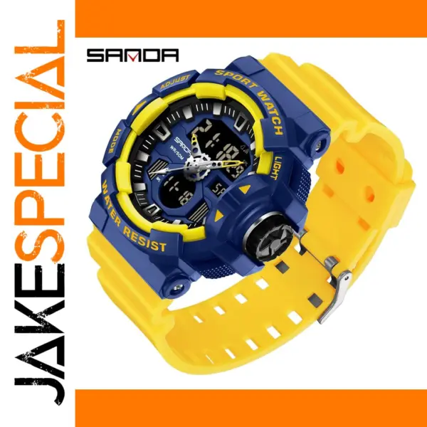 SANDA 3129 Military Sport Quartz Wrist Watch